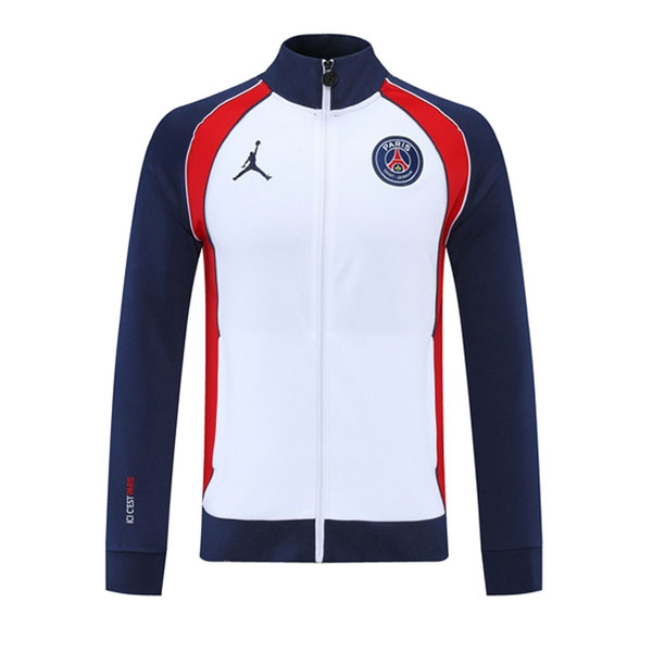 Veste Football Paris Saint Germain Jordan 2021-22 Blanc